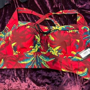 Torrid Tropical bathing suit set | Size 4